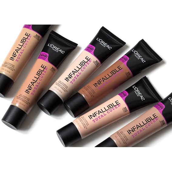 Promo  Loreal Paris Infallible Total Cover Foundation / L'Oreal Paris - Buff Beige