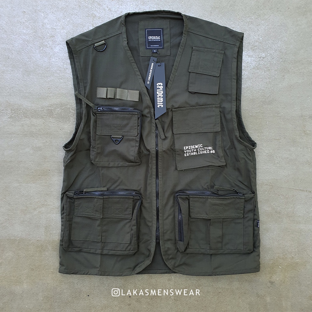 Epidemic Warlord Vest Green