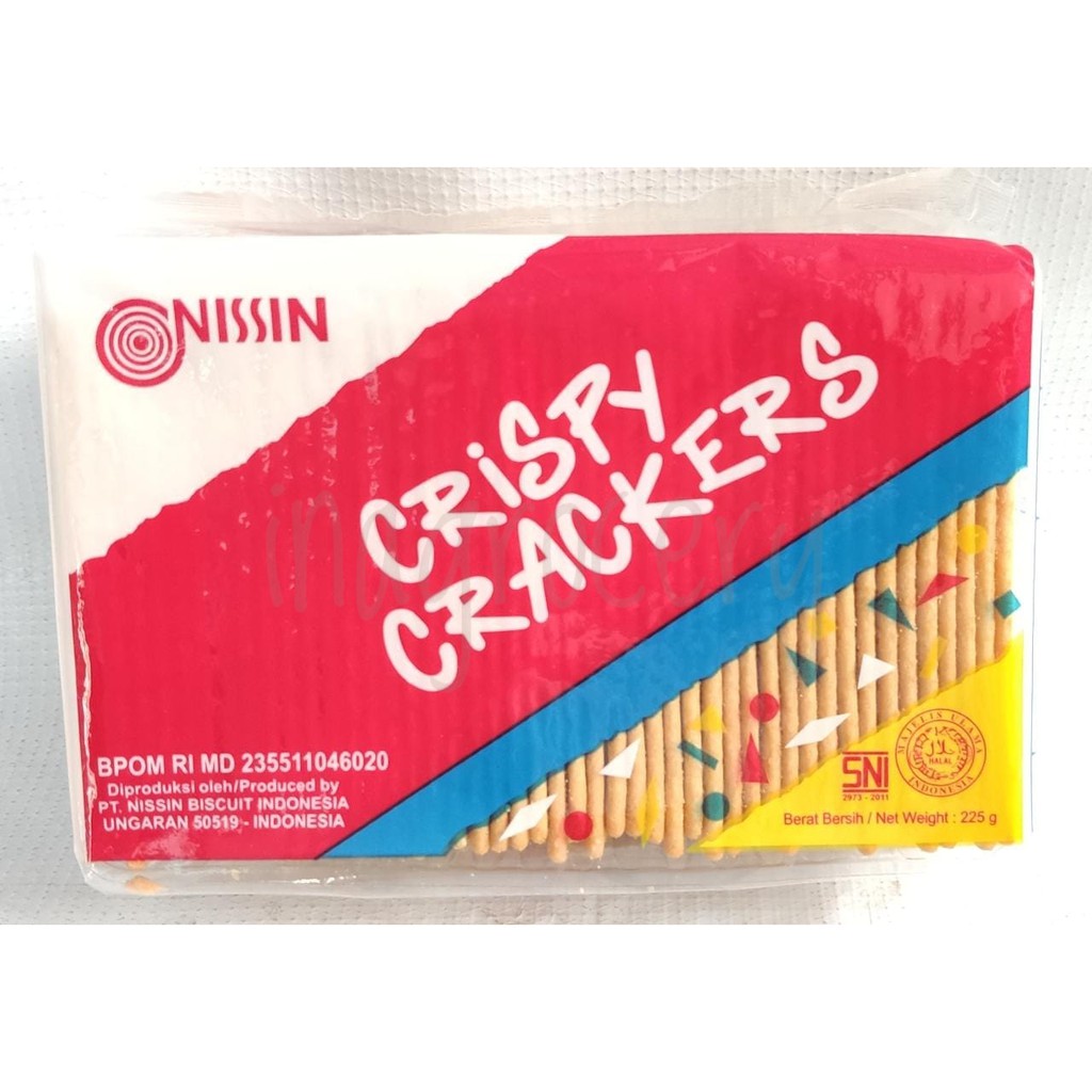 

NISSIN CRISPY CRACKERS 225gr