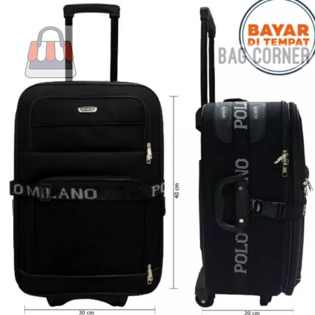 BagCorner - Tas Koper 24 inchi polo milano Ekspanding -Original