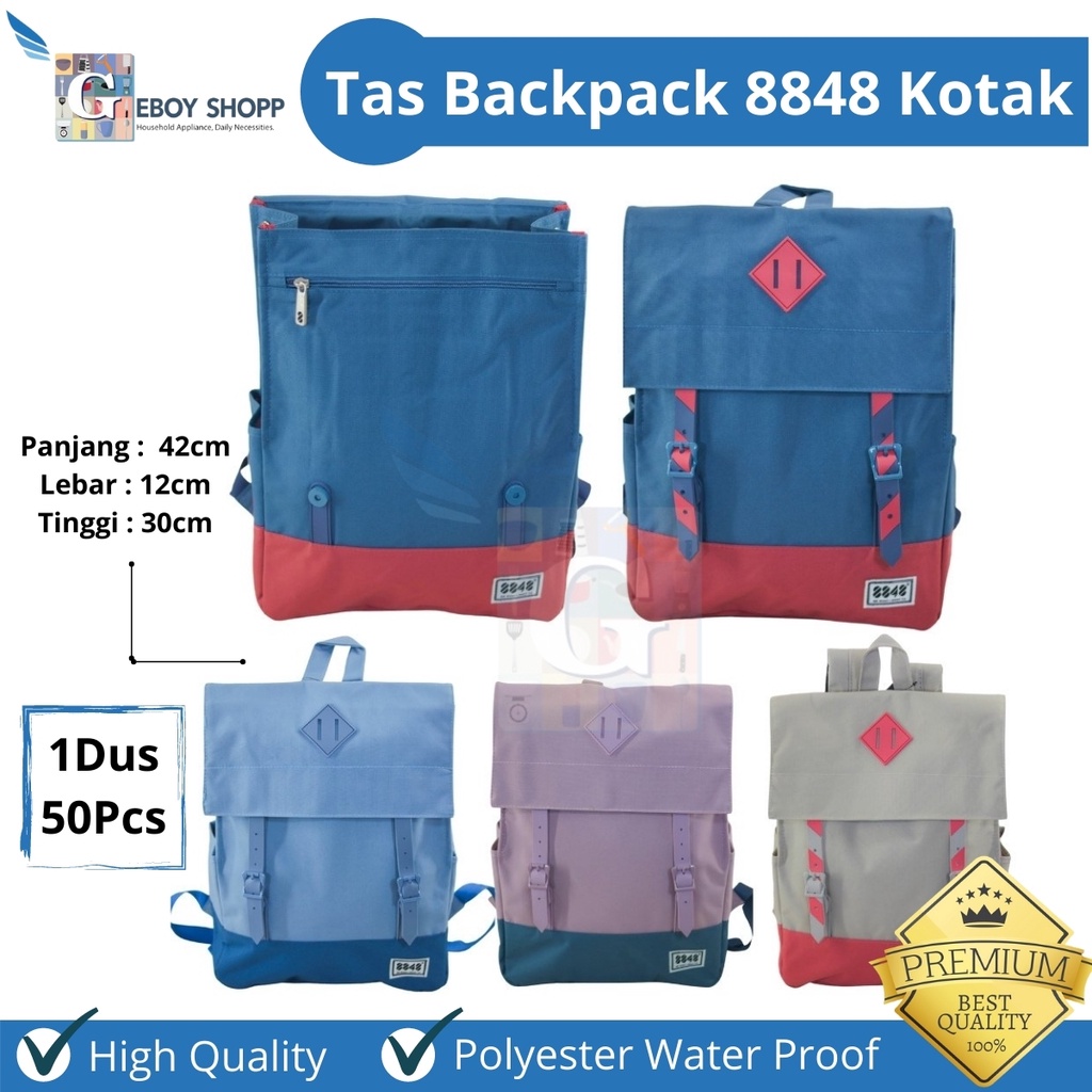 Tas Ransel Backpack Fashion 8848 Original