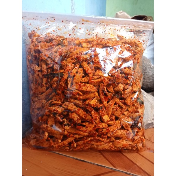 

Basreng pedas daun jeruk / basreng baso goreng 1kg