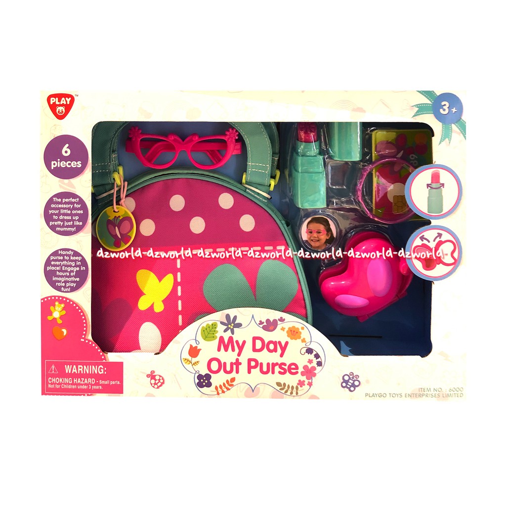 Play Go My Day Out Purse Mainan Anak Tas Make Up Kosmetik