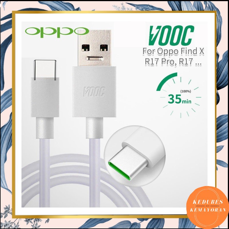 Kabel Data Fast Charging Oppo Vooc R17 type C usb Cable [KK]