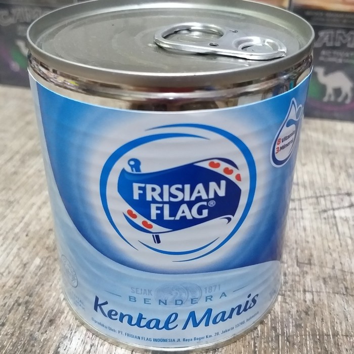 

Frisian Flag Susu Kental Manis Putih Kaleng 370g