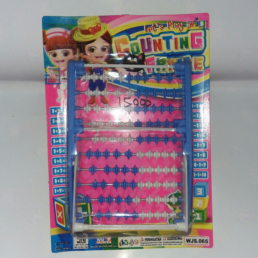 alat hitung anak sekolah sempoa ketek an ruji