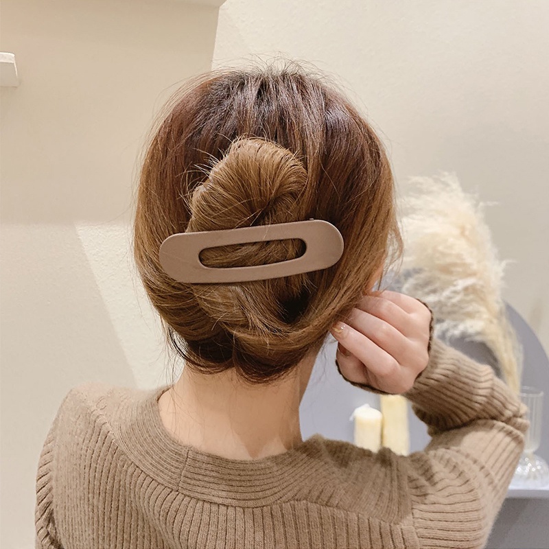 Jepit Rambut Ukuran Besar Gaya Korea