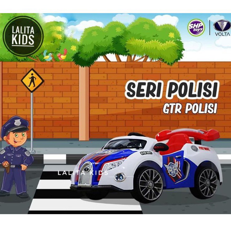 MOBIL AKI ANAK GTR 660 || MOBIL AKI ANAK POLISI || MOBIL PATWAL || MOBIL AKI 12 VOLT