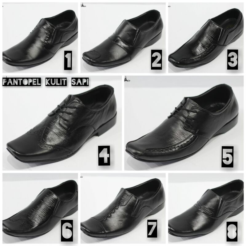 Dr faris premium original sepatu pantopel casual pria kulit sapi sepatu pria