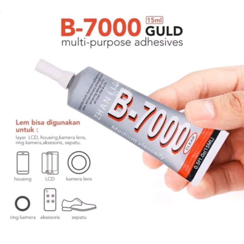 

LEM TOUCHSCREEN B7000 50ml WARNA BENING