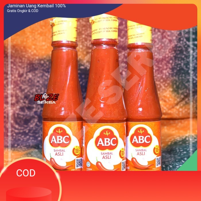 

SAMBAL ASLI ABC BOTOL 135ML