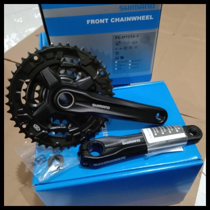 Crankset - Crank Set Shimano Altus Mt210 / Mt300 -Hollowtech Ii - 44T