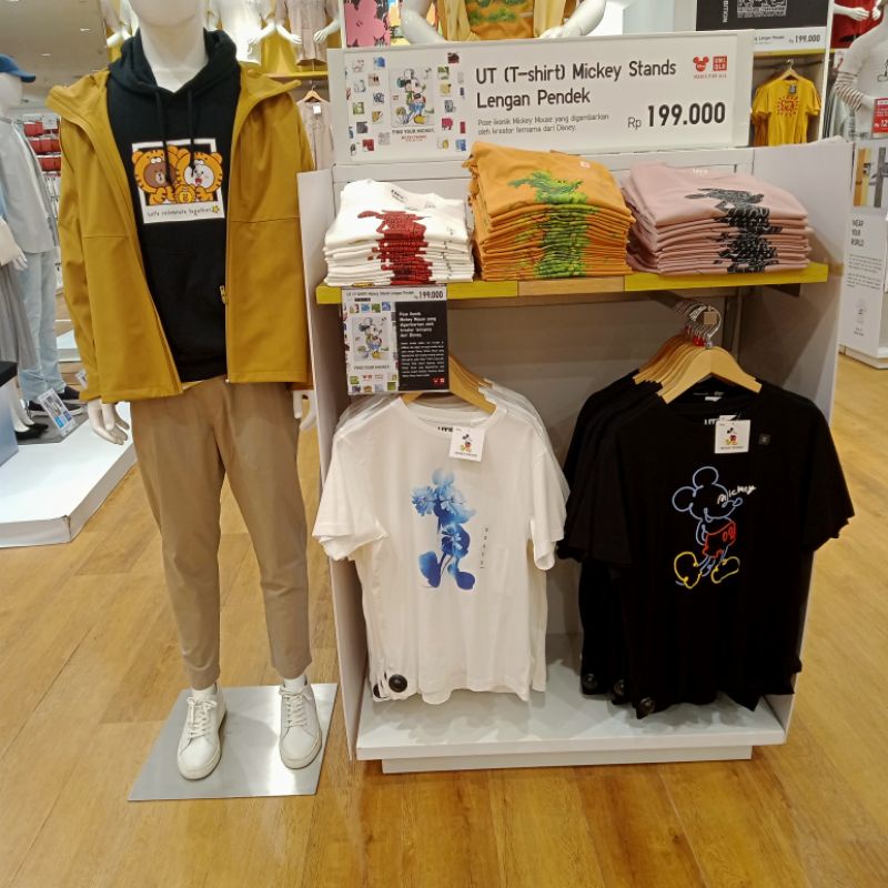 Tshirt Uniqlo Unisex Mickey jastip jasa titip