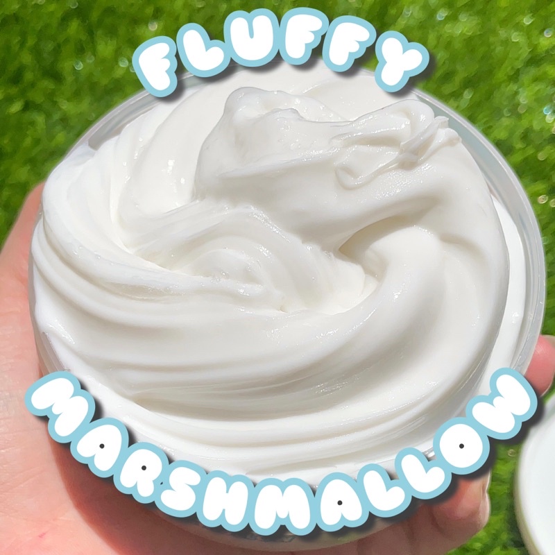 Fluffy marshmallow slime