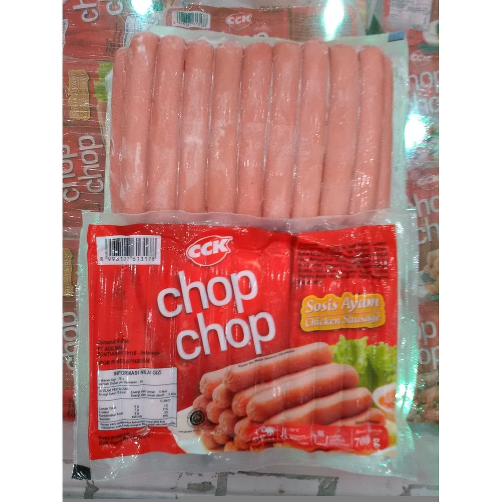 

Chop Chop Sosis Ayam 700gr