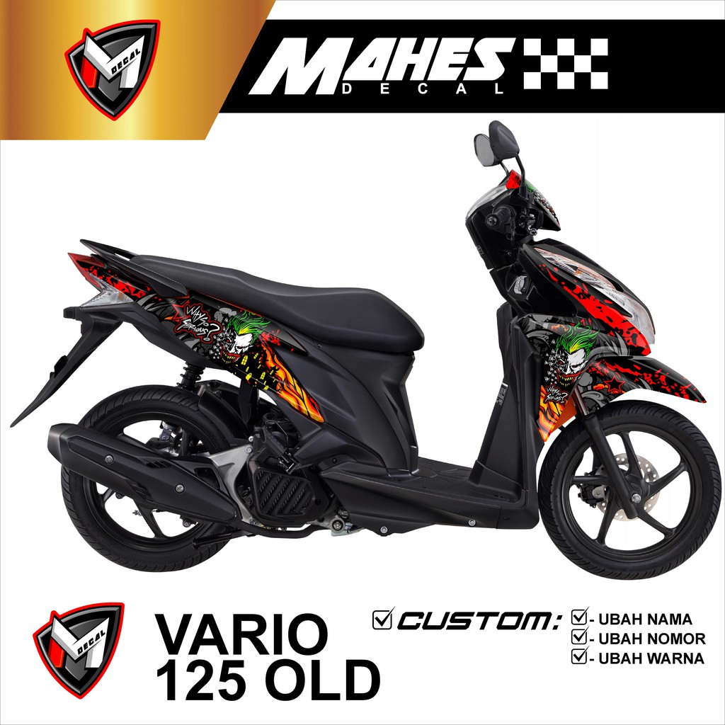 Decal Dekal Sticker Stiker  Striping Vario  125 Lama  