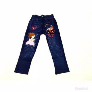 Legging jeans  anak  import  celana  legging jeans  anak  