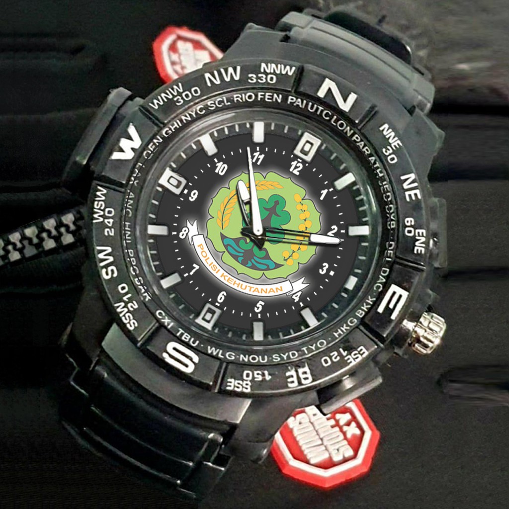 (EXCLUSIVE) Jam Tangan POLISI KEHUTANAN Sport Bagus