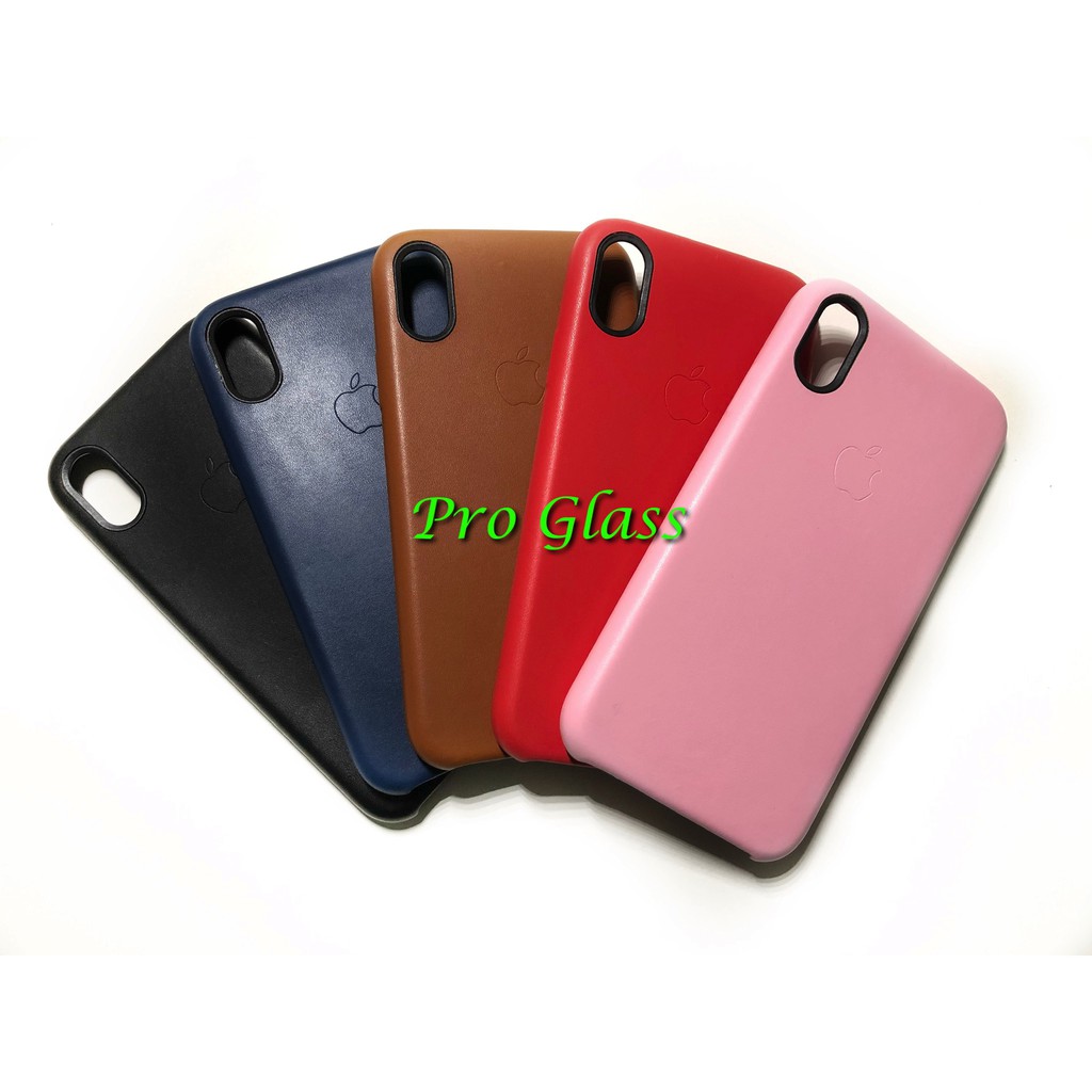 C205 Iphone X / XS / XR / XS MAX Original Premium Apple Leather Case / Hard Case Kulit