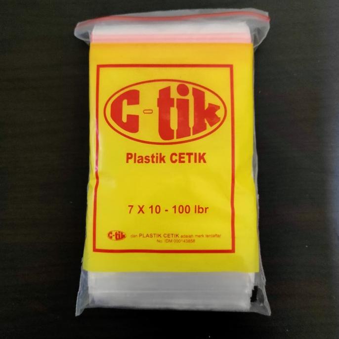 20 PCS PLASTIK KLIP 7CM X 10CM CTIK BENING