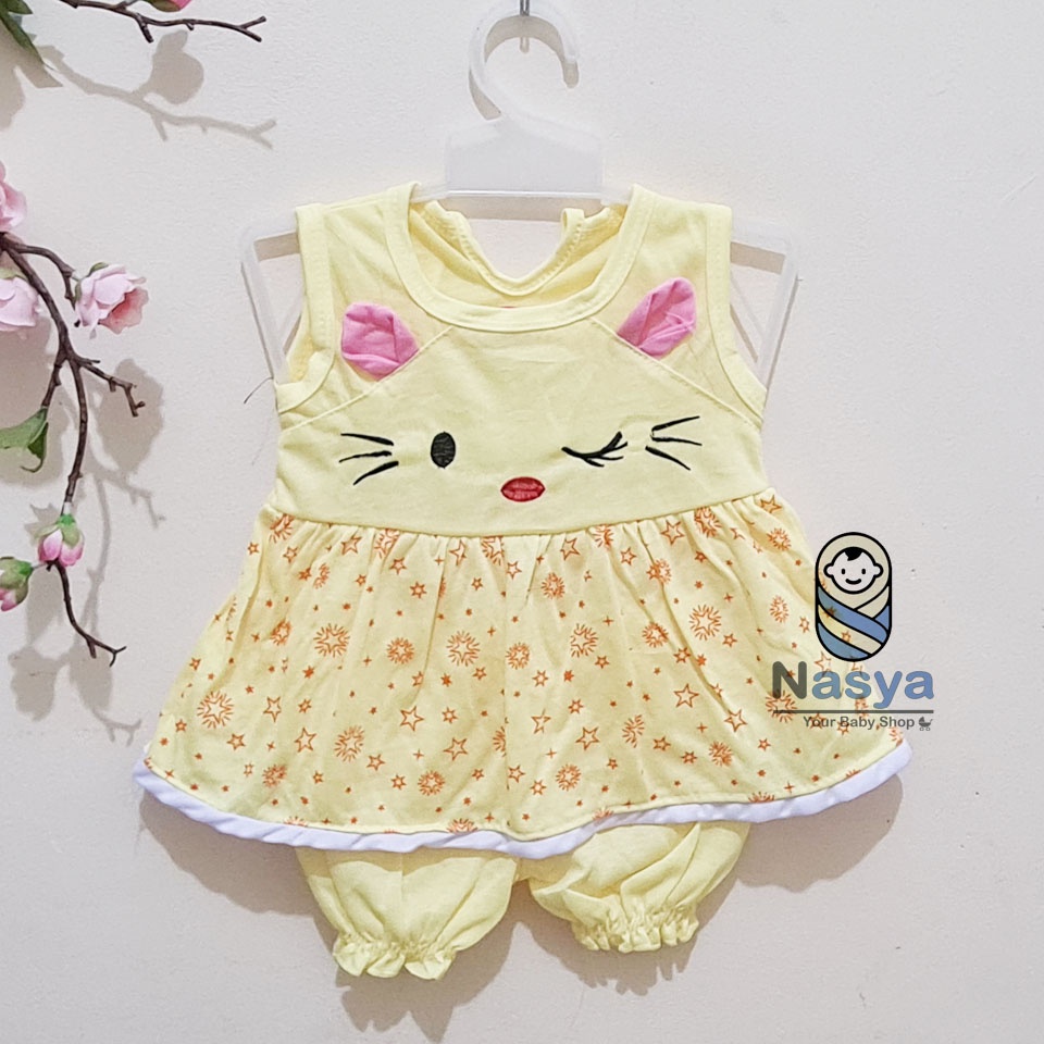 [N-022] Setelan Baby New Born ( 0-6 month) / Baju Bayi Perempuan