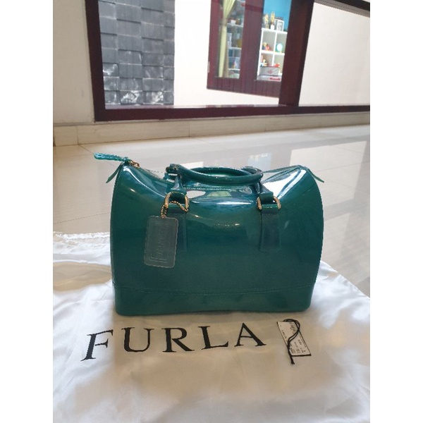 PRELOVED Tas Furla Candy Pavoneolo ORIGINAL