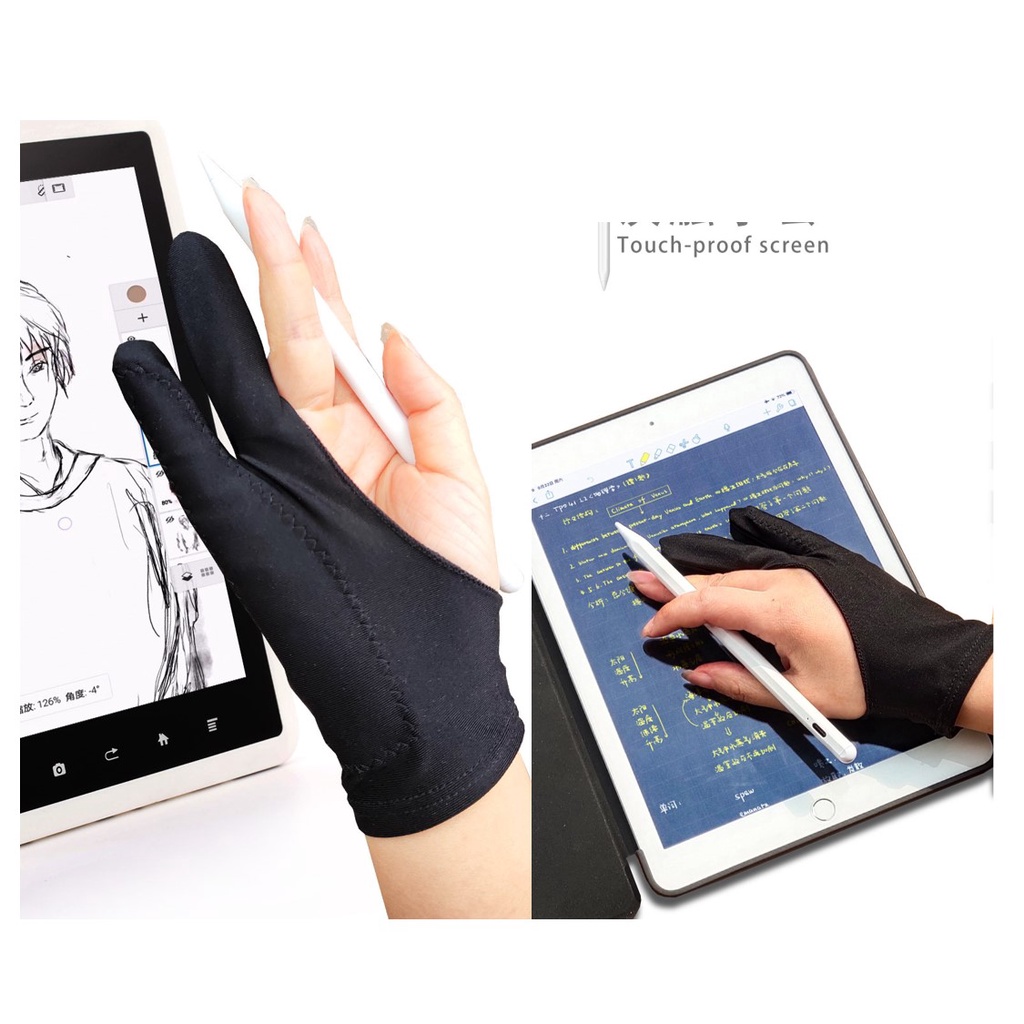 Sarung Tangan Gambar Drawing Glove untuk Pen Tablet Huion Veikk Wacom Pad
