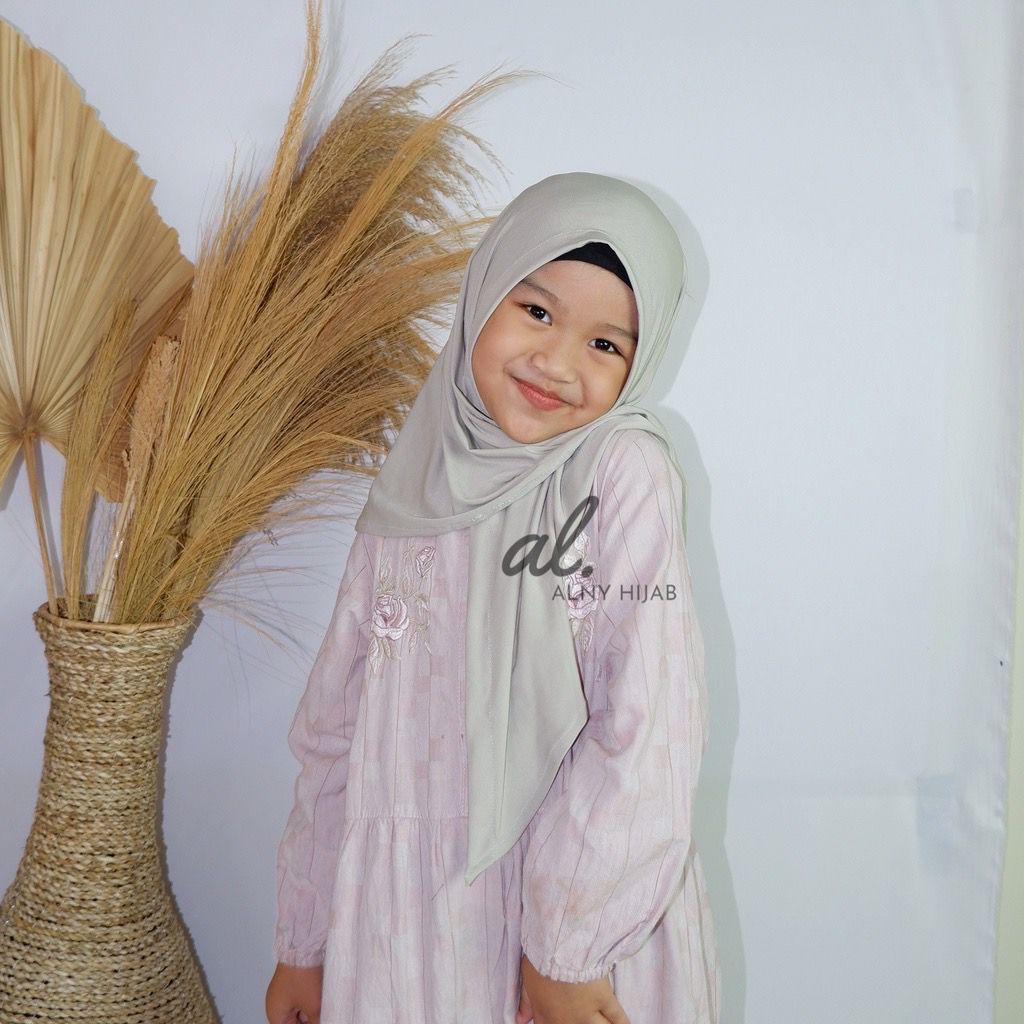 PASHTAN ANAK ALMEERA / PASHMINA INSTAN ANAK JERSEY PREMIUM