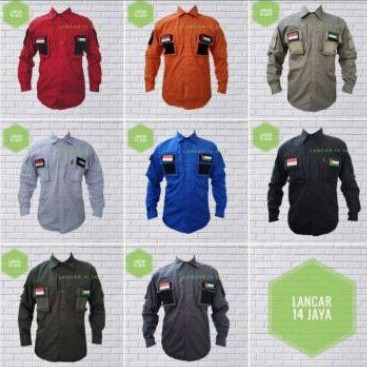 kemeja 511 TACTICAL series original shoes-hitam-hitam