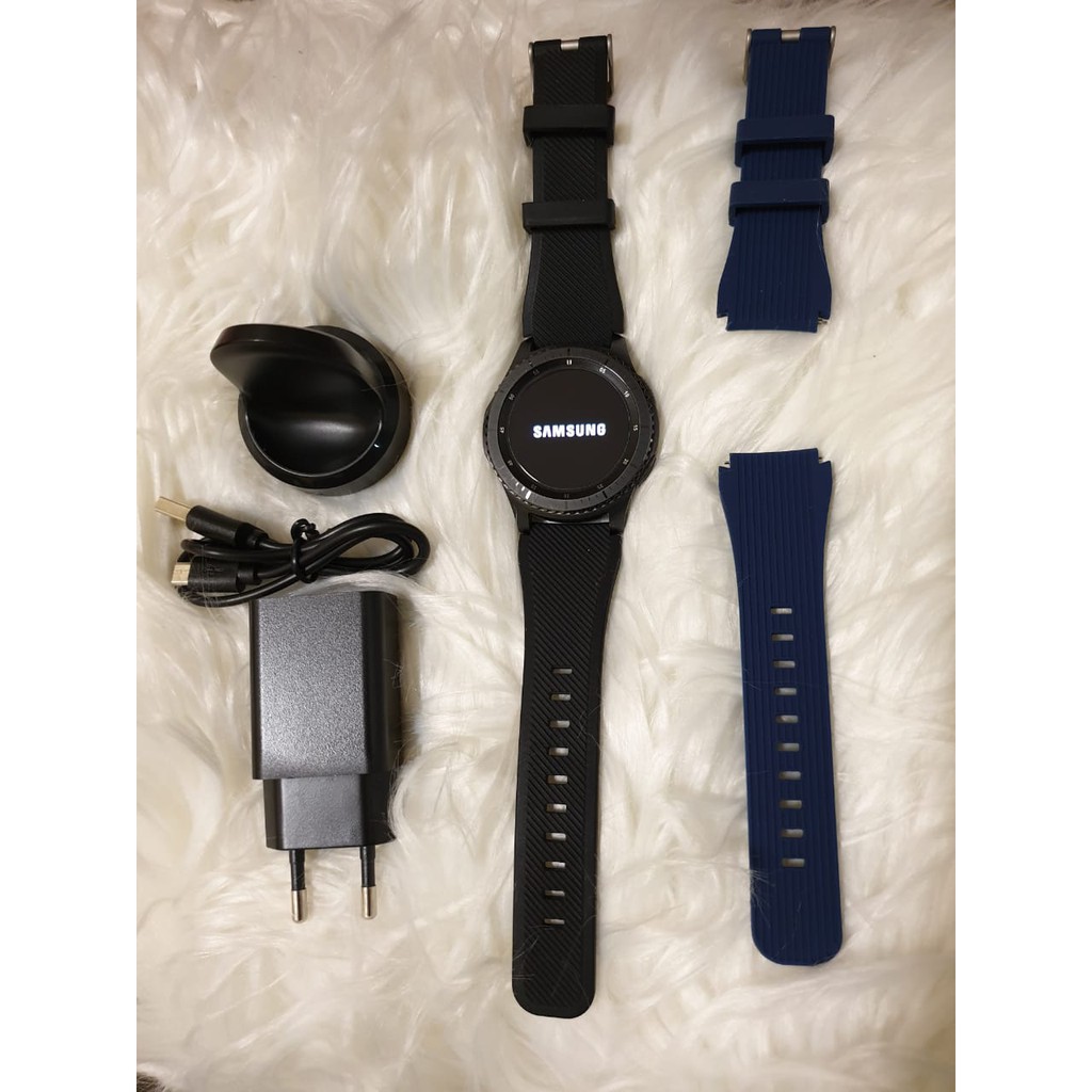 Samsung Gear S3 Frontier Second 99% Mulus Original