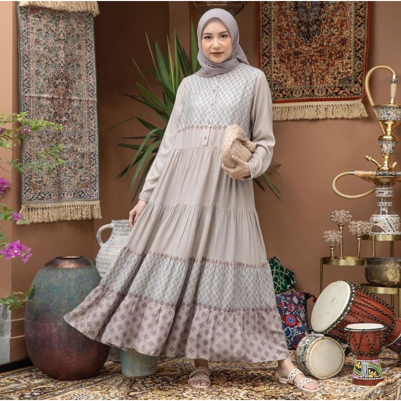 LATEEFA DRESS HEAVEN LIGHTS