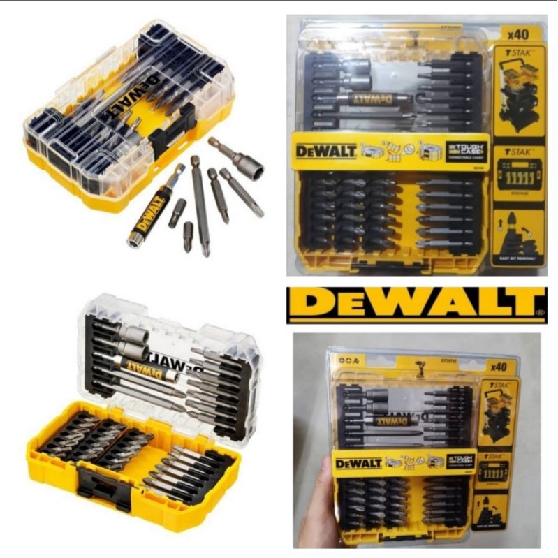 Mata Obeng Set Dewalt DT70702-QZ Screw Driving Set 3pc Dewalt