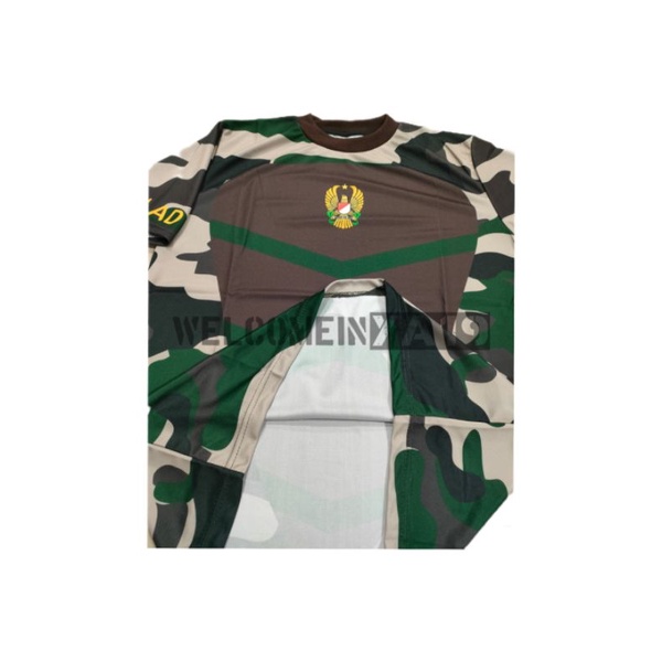 Kaos Pendek Full Print Jersey Drifit Loreng TNI AD / Oblong Loreng Malvinas Premium