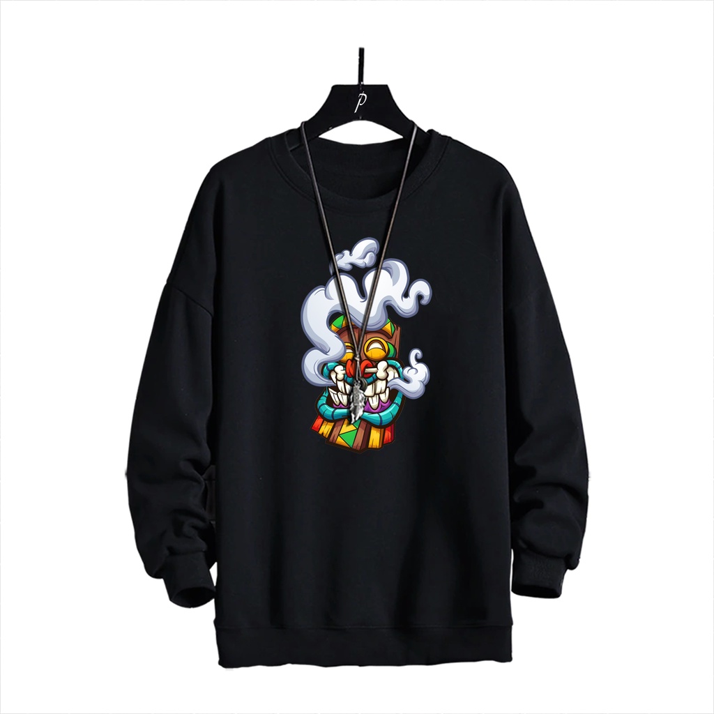 Sweater crewneck pria ARTOTEM sweter cowok distro murah keren