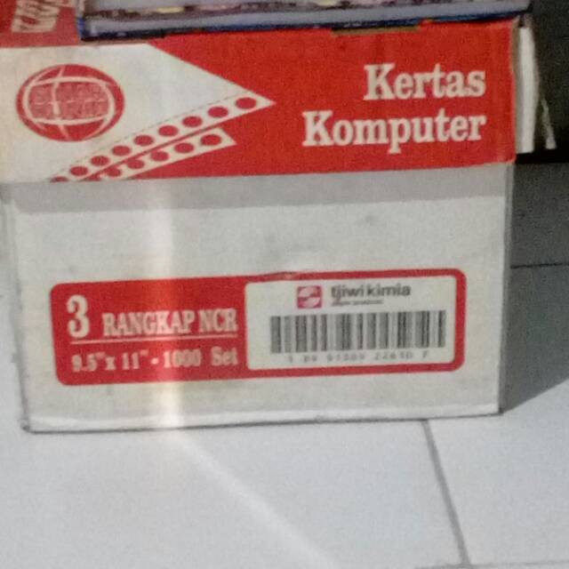 

Kertas komputer 3 rangkap
