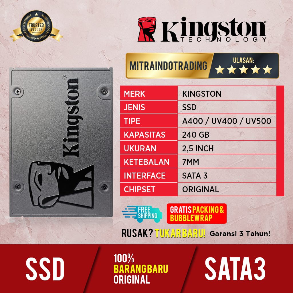 SSD KINGSTON 240GB SATA 2.5 &quot;