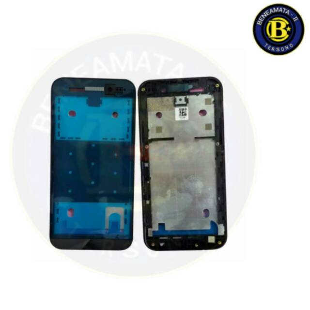 FRAME LCD ASUS X014D ZENFONE GO 4.5 MIDLE TATAKAN LCD TULANG CASING TENGAH ORIGINAL BAZEL BEZEL