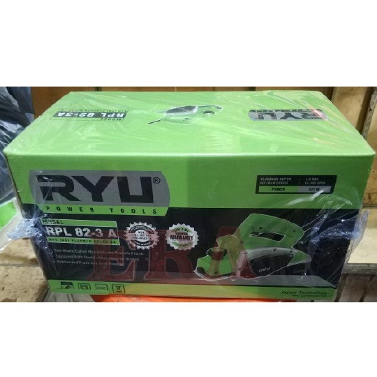 RYU - MESIN SERUT KAYU KETAM PLANNER RPL 82-3A PORTABLE LISTRIK