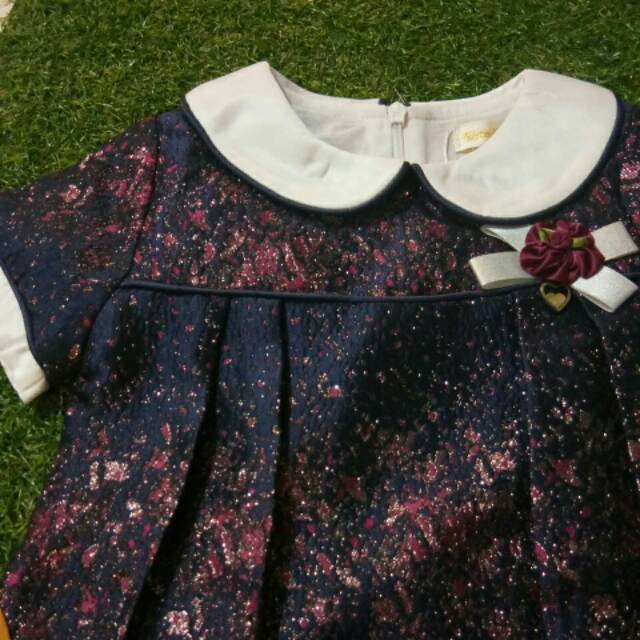 Dress Elite Miss Mama Impor Anak Perempuan