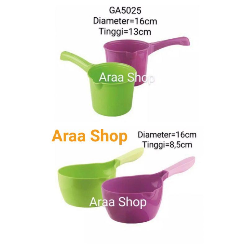 Gayung Air Golden Sunkist GA5027 & GA5025/Gayung Bagus & Tebal