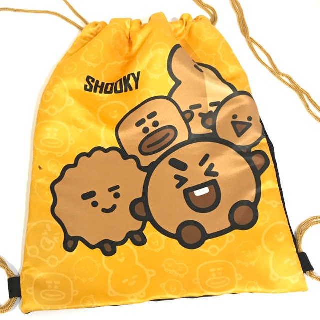 Promo tas ransel anak sekolah serut/ sling bag / string sport bag bt21 bag shooky