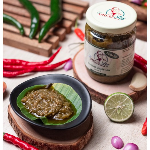 

SAMBAL UNCLE LIU: Lado Ijo 200gr