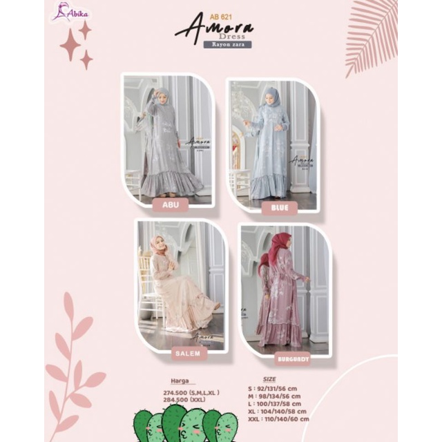 dress amora /dress abika /abika hijab /