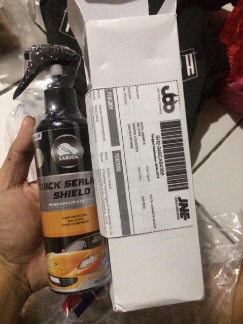Quick Sealant Shield Spray Guard Protection Pengkilap Mobil Motor Helm Premium Sealant Sabusa 250ml