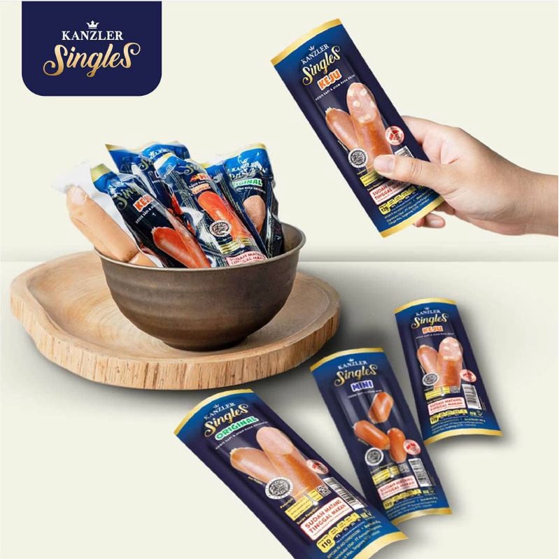 

Kanzler Single Sosis ( Sudah matang Tinggal Makan )