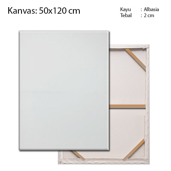 

Kanvas Lukis - Canvas Lukis 50x120 cm
