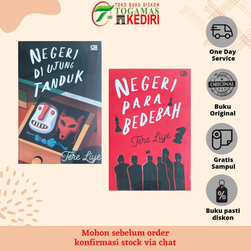 SERI NOVEL TERE LIYE : NEGERI DI UJUNG TANDUK ED. NEW COVER DAN NEGERI PARA BEDEBAH ED. NEW COVER