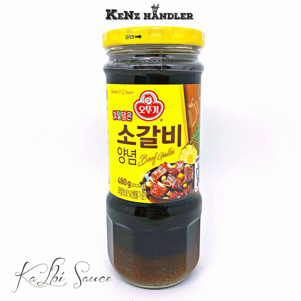 

OTTOGI BEEF GLABI SAUCE 480gr at KeNz Händler