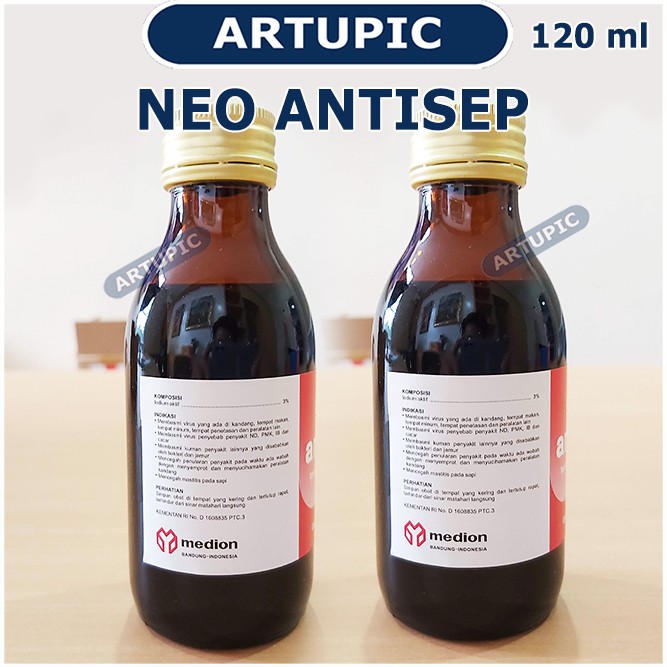 Neo Antisep 120 ml larutan desinfektan pembasmi kuman