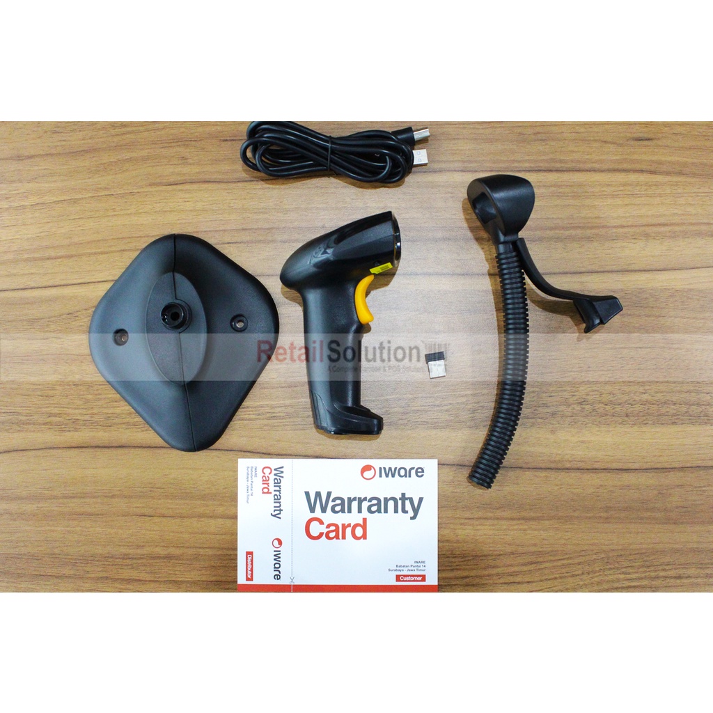 Barcode Scanner 1D Wireless Bluetooth - Iware BS-E81BT / BSE81BT